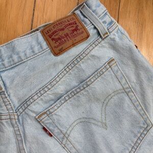 Levi's Light Blue 501 Women’s Jean Shorts